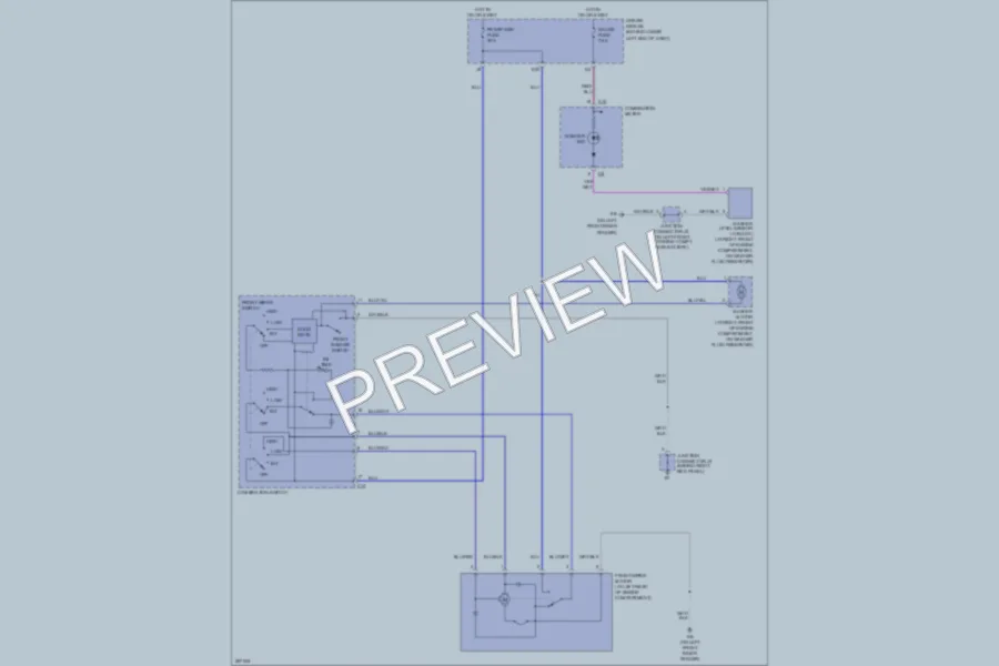 2008 Toyota 4Runner Wiper Washer wiring diagram preview