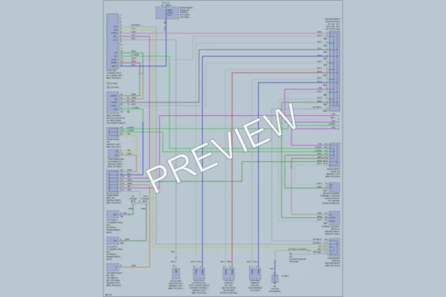 2008 Toyota Avalon Computer Data Lines wiring diagram preview