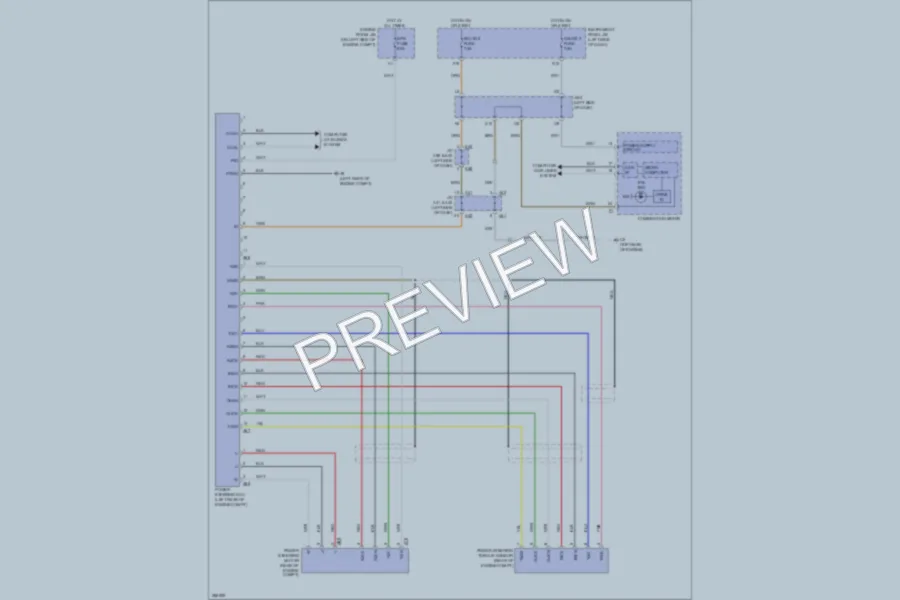 2008 Toyota Camry Electronic Power Steering wiring diagram preview