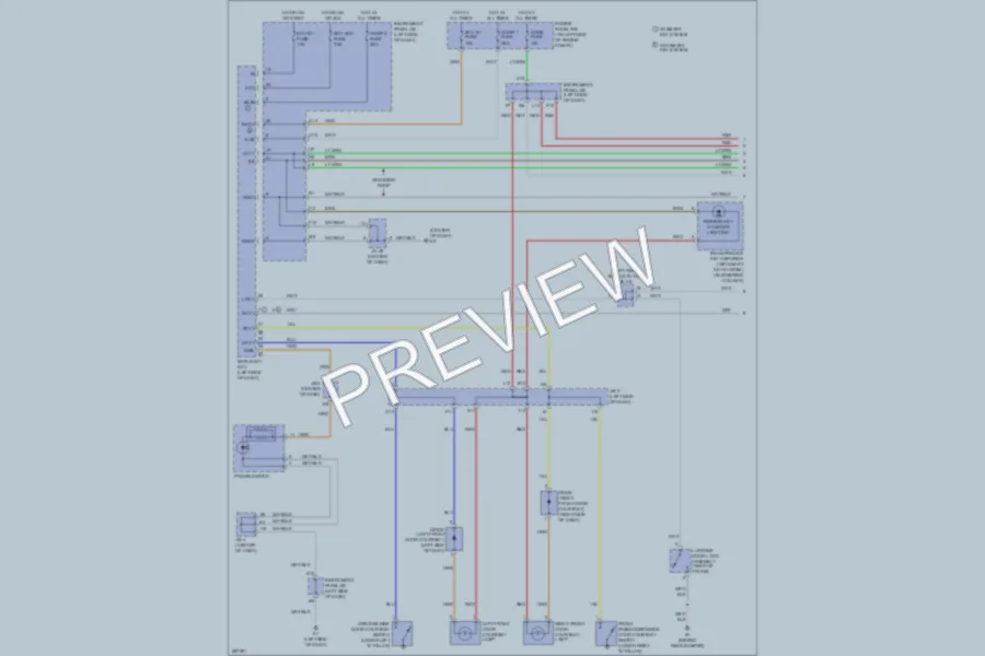 2008 Toyota Camry Interior Lights wiring diagram preview
