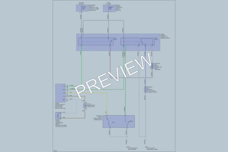 2008 Toyota Corolla Cooling Fan wiring diagram preview