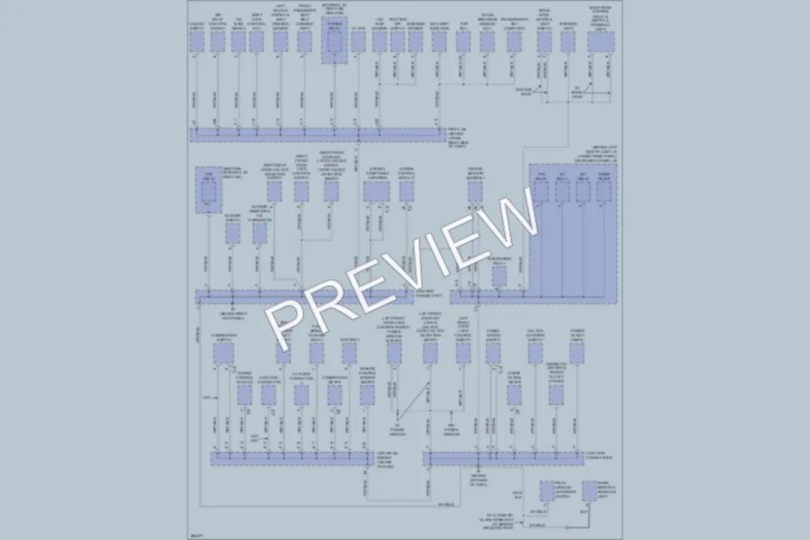 2008 Toyota Corolla Ground Distribution wiring diagram preview