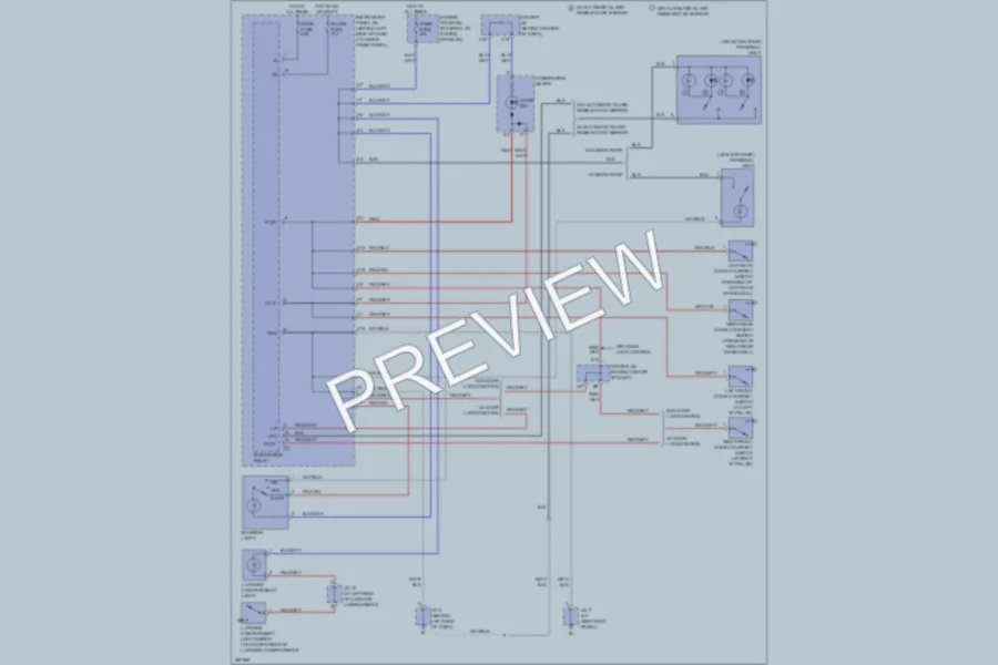 2008 Toyota Corolla Interior Lights wiring diagram preview