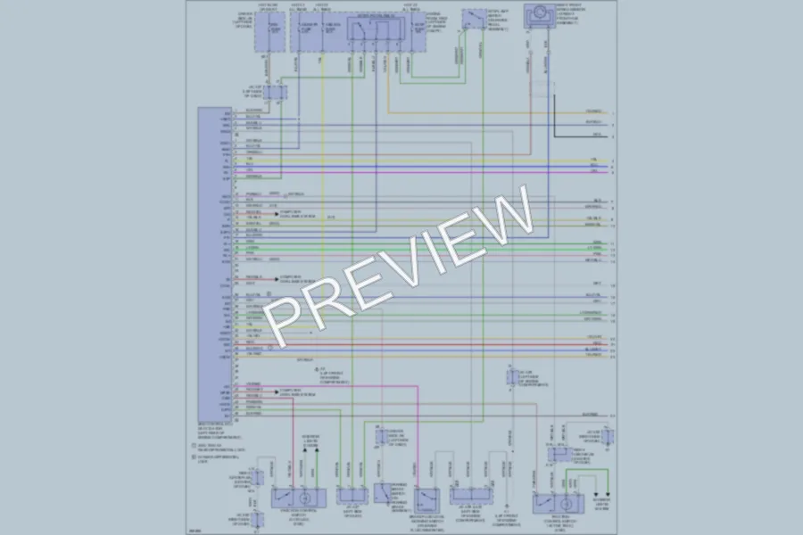 2008 Toyota FJCruiser Anti Lock Brakes wiring diagram preview