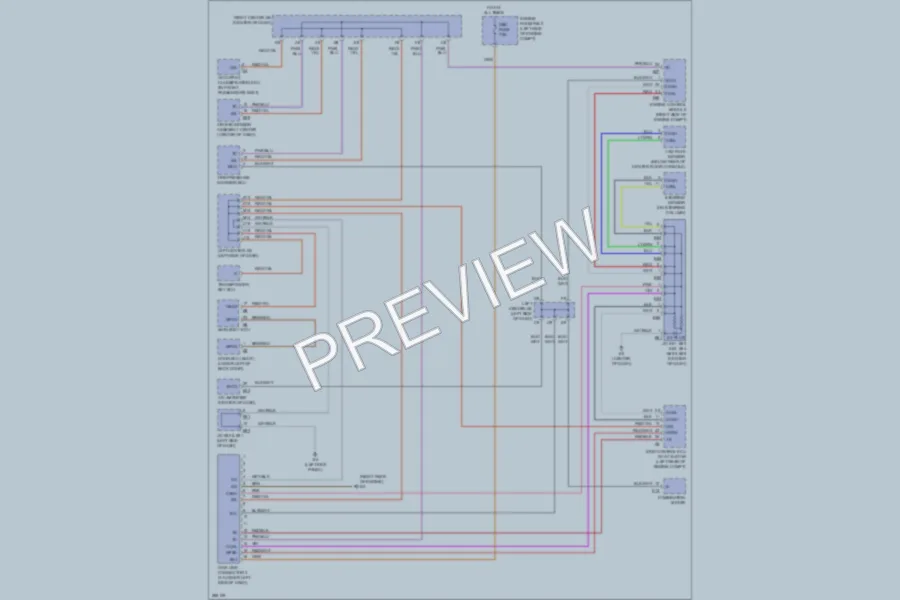 2008 Toyota FJCruiser Computer Data Lines wiring diagram preview