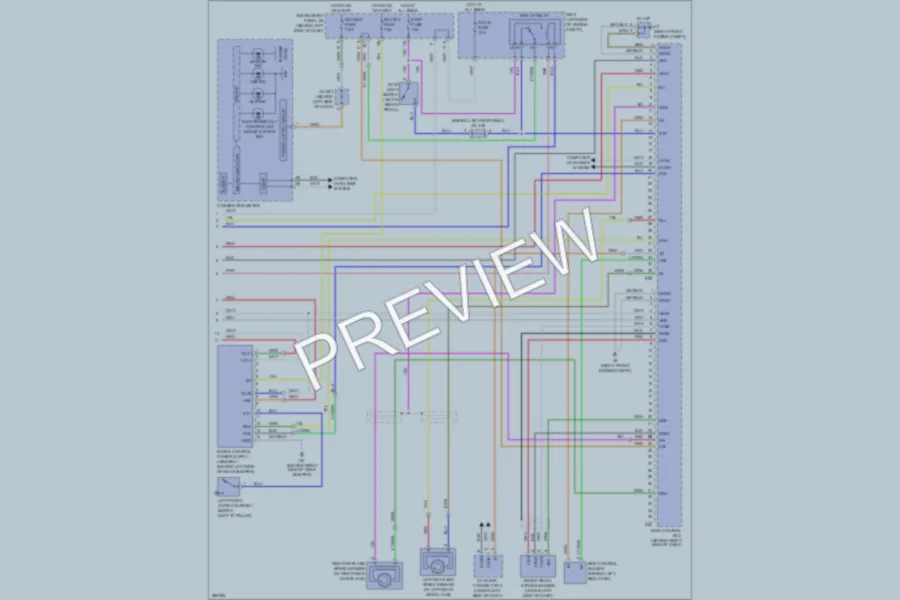 2008 Toyota Highlander Anti Lock Brakes wiring diagram preview