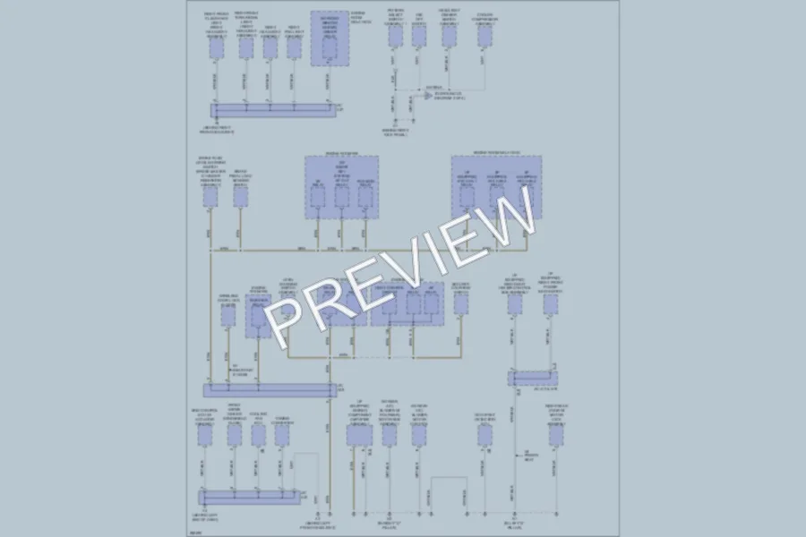 2008 Toyota HighlanderHybrid Ground Distribution wiring diagram preview