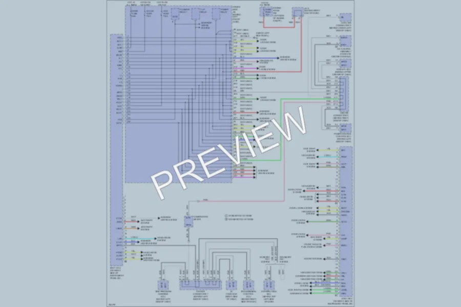 2008 Toyota Prius Body Control Modules wiring diagram preview