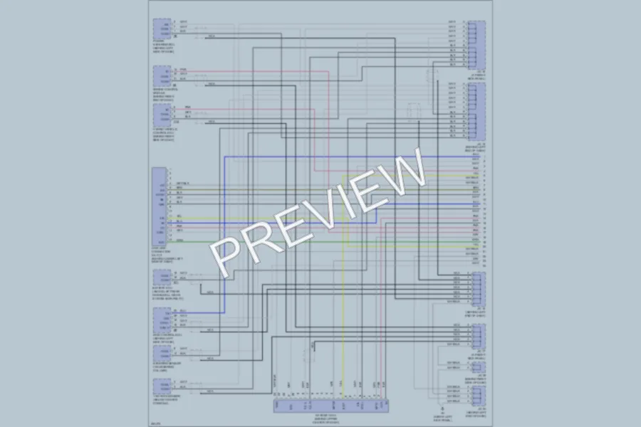 2008 Toyota Prius Computer Data Lines wiring diagram preview