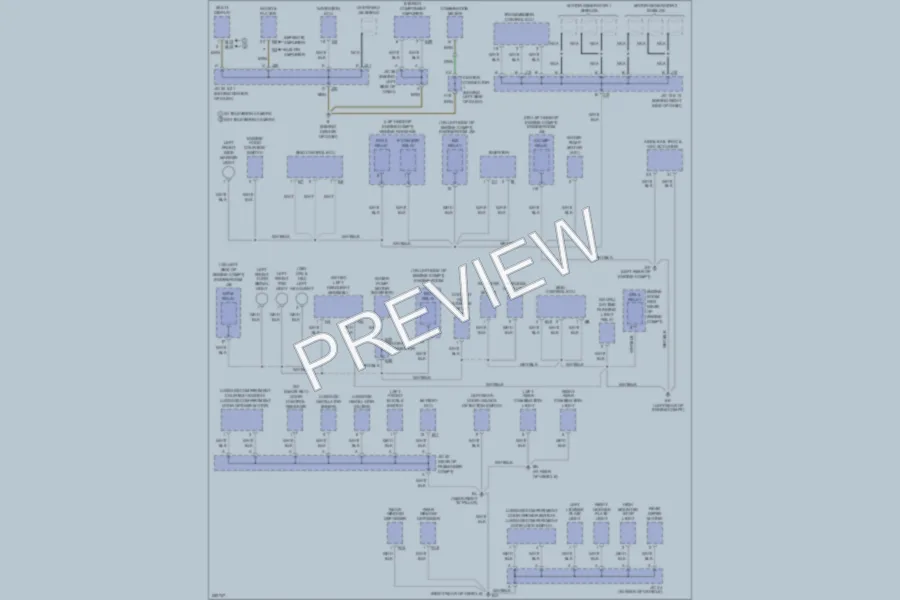 2008 Toyota Prius Ground Distribution wiring diagram preview