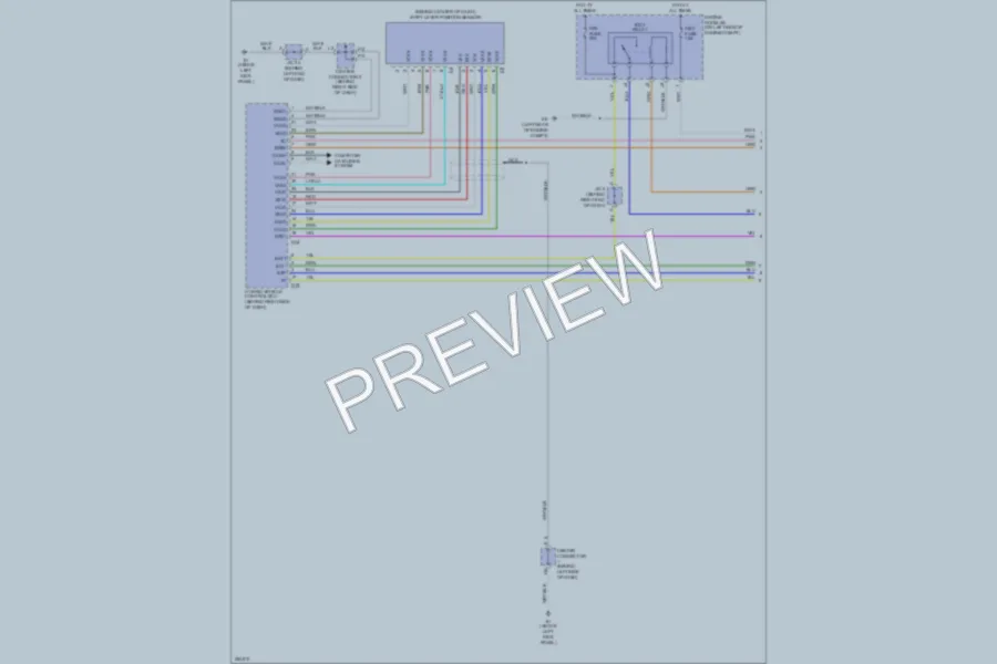 2008 Toyota Prius Transmission wiring diagram preview