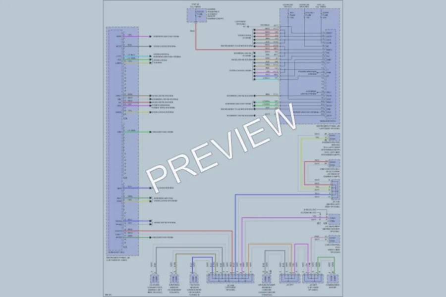 2008 Toyota RAV4 Body Control Modules wiring diagram preview