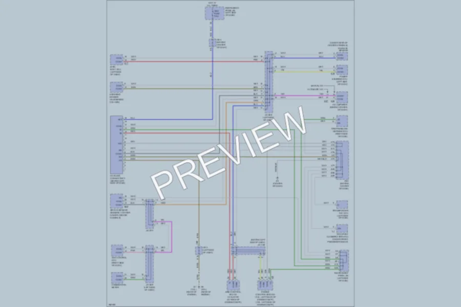 2008 Toyota RAV4 Computer Data Lines wiring diagram preview