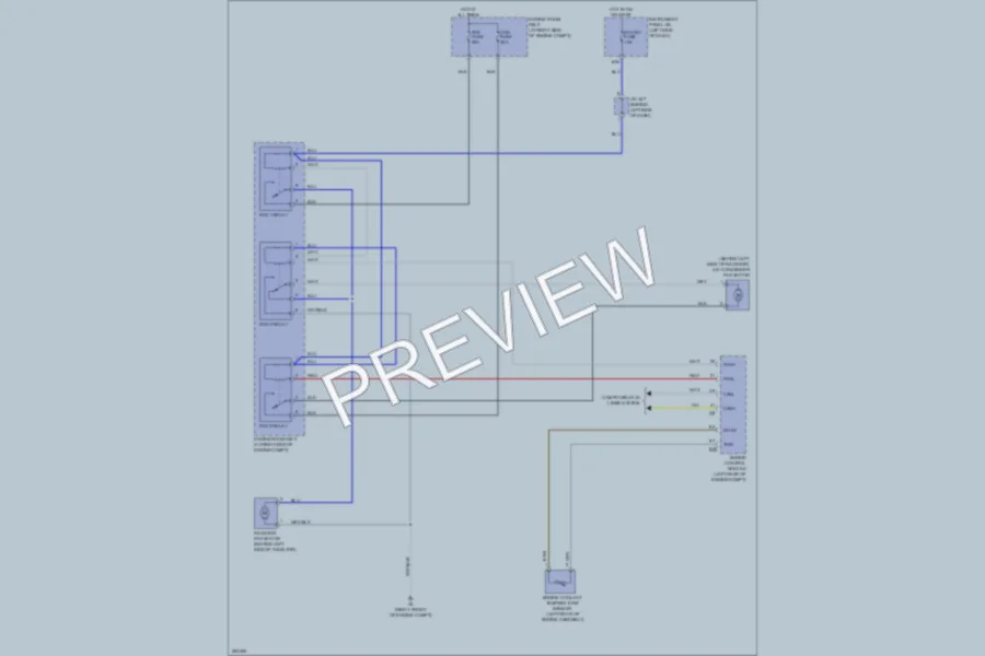 2008 Toyota RAV4 Cooling Fan wiring diagram preview