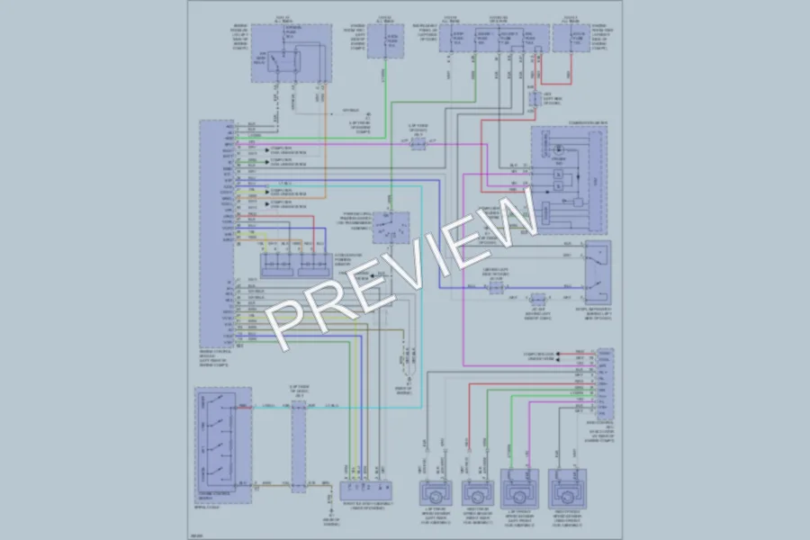 2008 Toyota RAV4 Cruise Control wiring diagram preview
