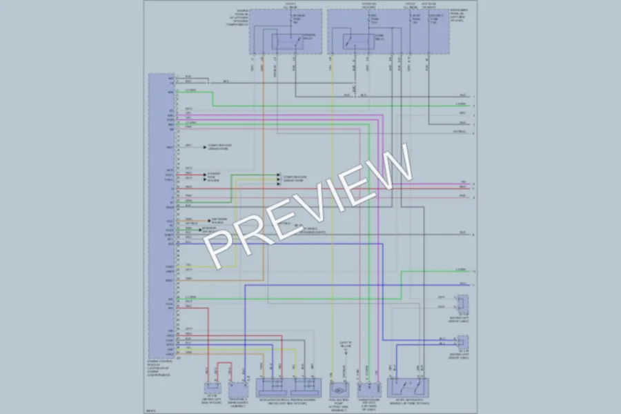 2008 Toyota RAV4 Engine Performance wiring diagram preview