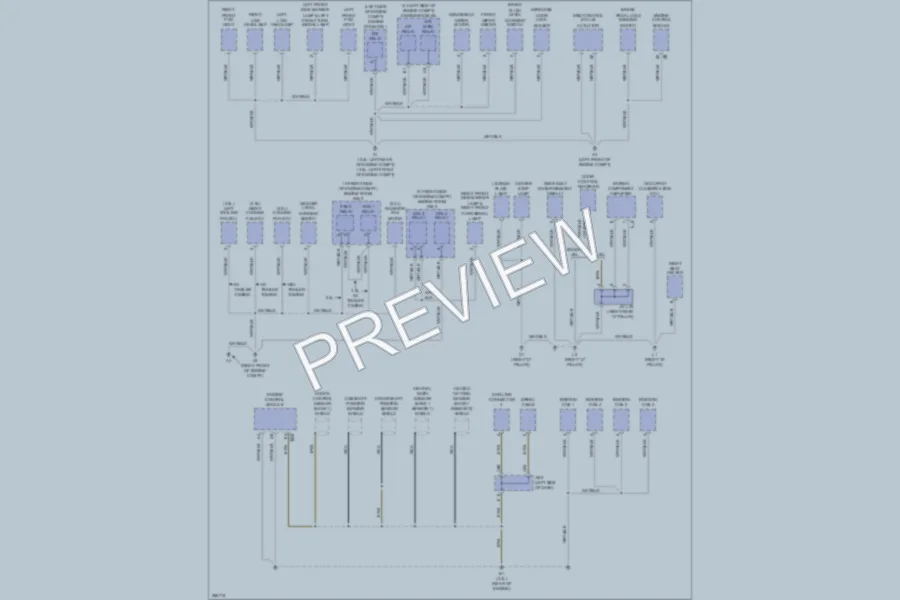 2008 Toyota RAV4 Ground Distribution wiring diagram preview