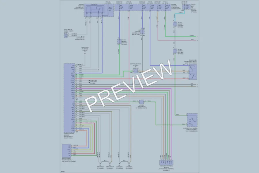2008 Toyota Sequoia Cruise Control wiring diagram preview