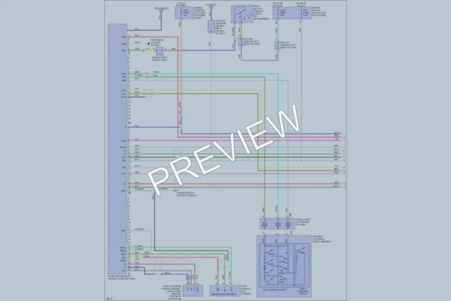 2008 Toyota Sequoia Navigation wiring diagram preview