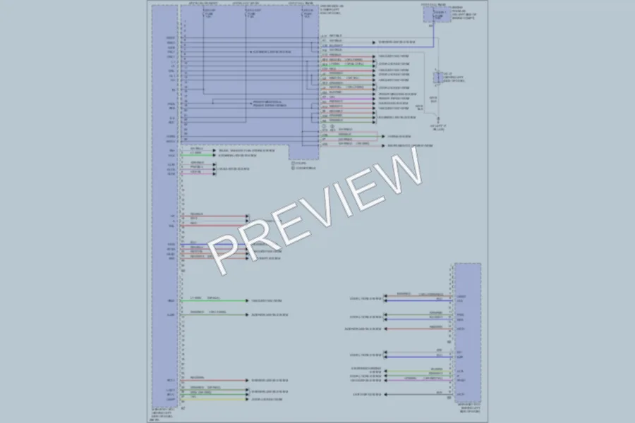 2008 Toyota Solara Body Control Modules wiring diagram preview