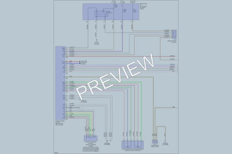 2008 Toyota Solara Cruise Control wiring diagram preview