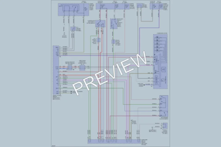 2008 Toyota Solara Transmission wiring diagram preview