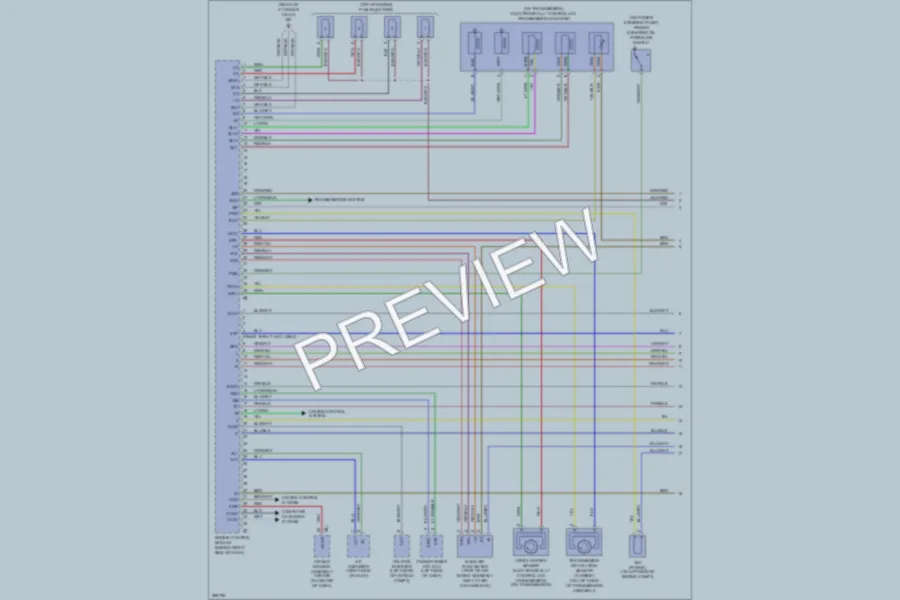 2008 Toyota Tacoma Engine Performance wiring diagram preview