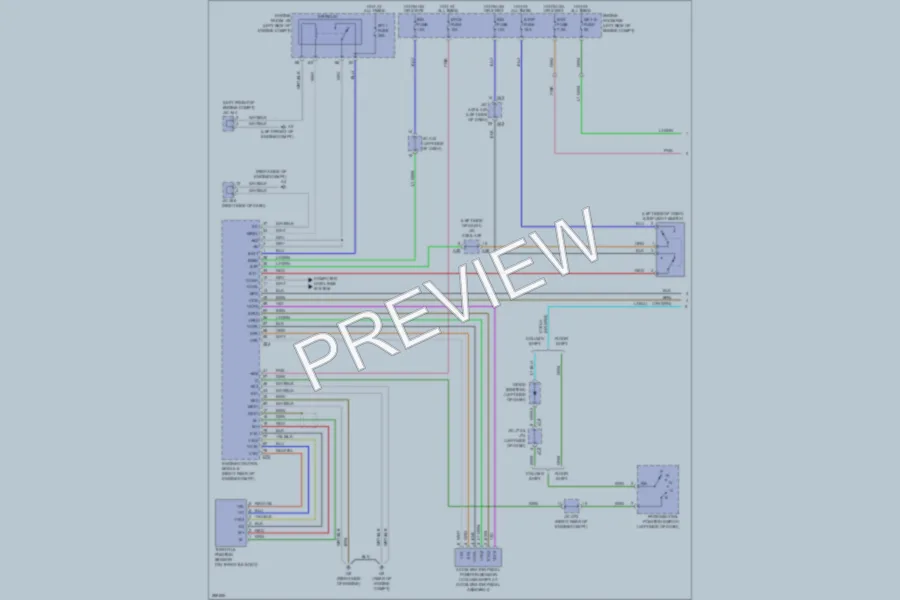 2008 Toyota Tundra Cruise Control wiring diagram preview