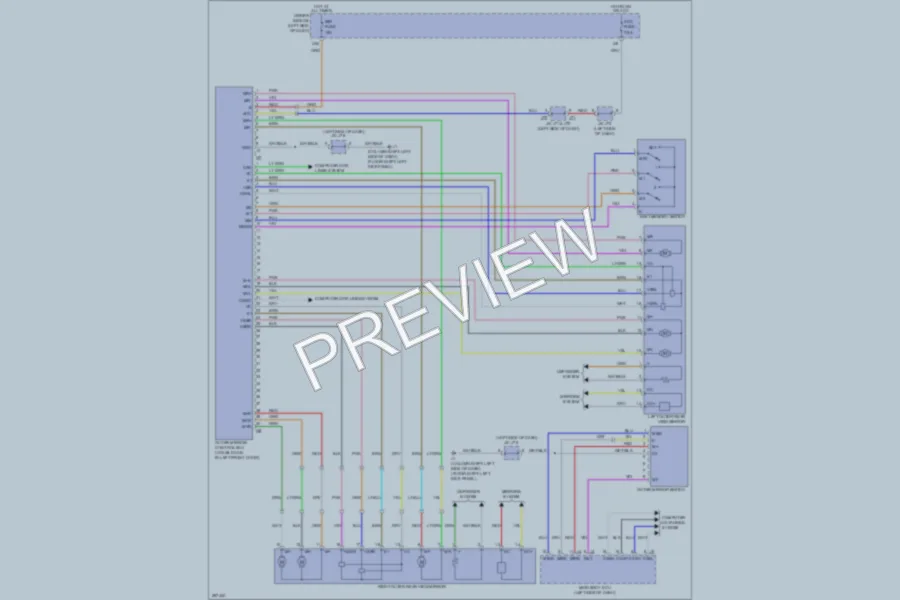 2008 Toyota Tundra Memory Systems wiring diagram preview