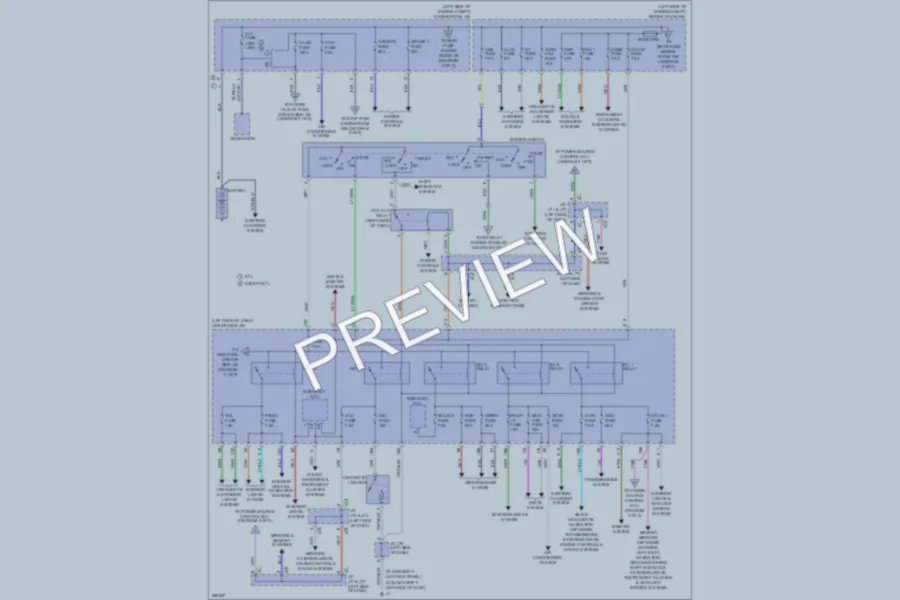 2008 Toyota Tundra Power Distribution wiring diagram preview