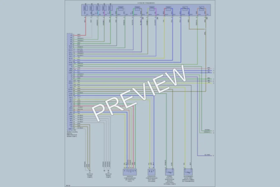 2008 Toyota Tundra Transmission wiring diagram preview