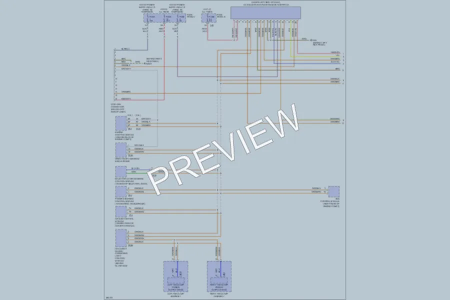 2008 Volkswagen Eos Computer Data Lines wiring diagram preview