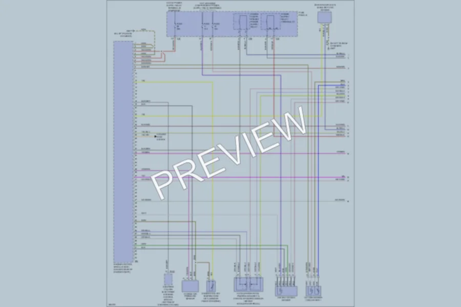 2008 Volkswagen Eos Engine Performance wiring diagram preview