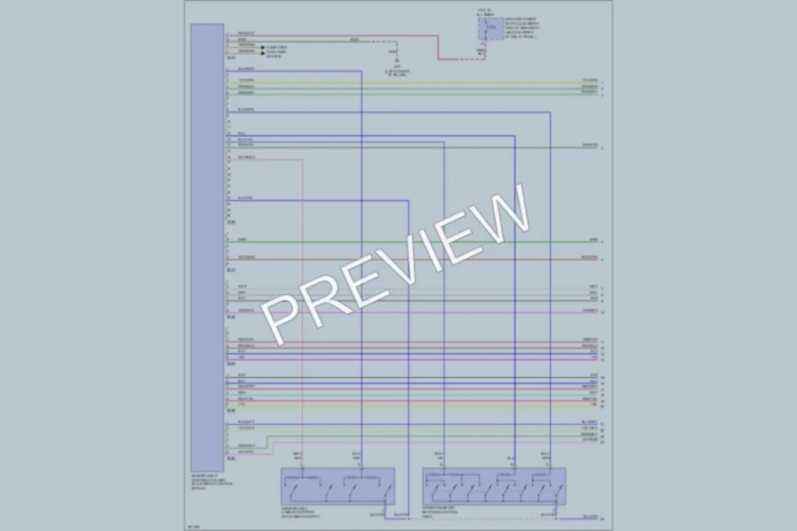 2008 Volkswagen GLI Memory Systems wiring diagram preview