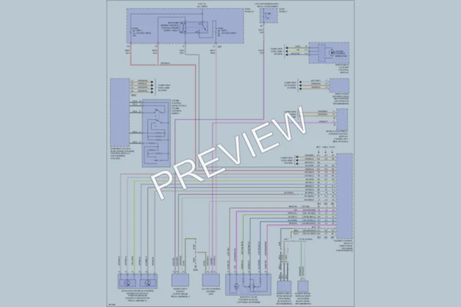 2008 Volkswagen GTI Cruise Control wiring diagram preview