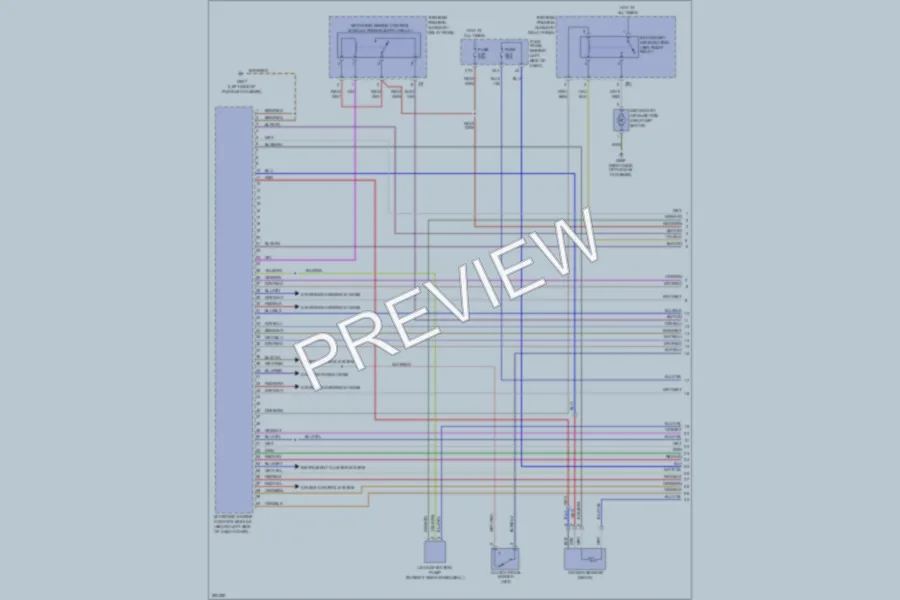 2008 Volkswagen NewBeetle Engine Performance wiring diagram preview
