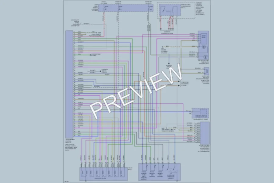2008 Volkswagen NewBeetle Transmission wiring diagram preview