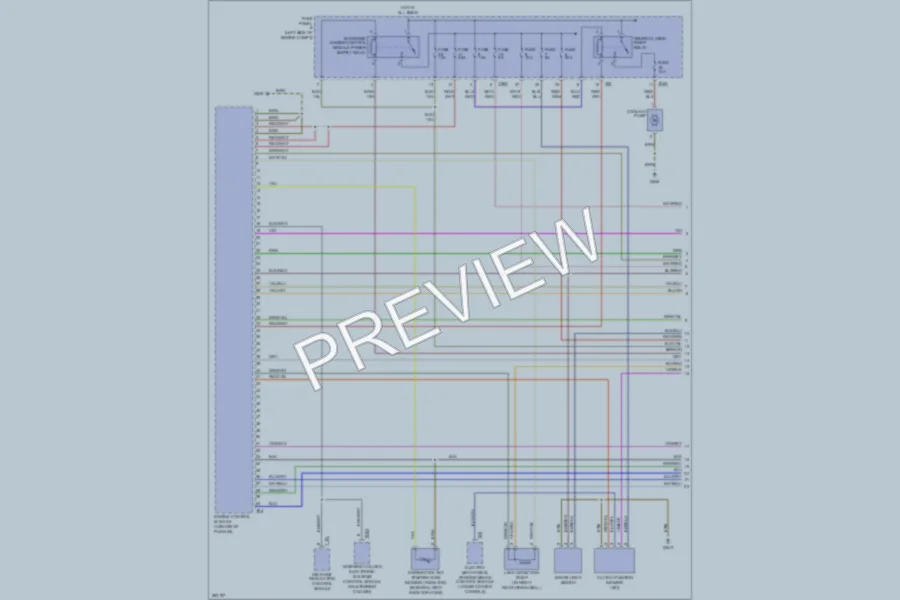 2008 Volkswagen Passat Engine Performance wiring diagram preview