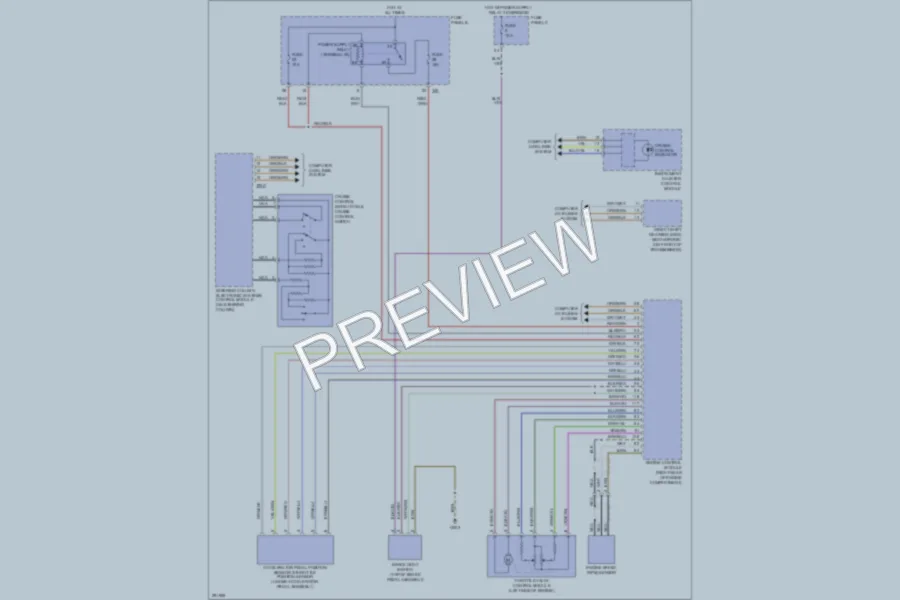 2008 Volkswagen R32 Cruise Control wiring diagram preview