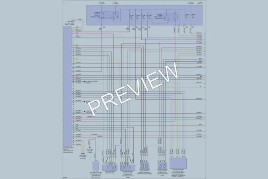 2008 Volkswagen R32 Engine Performance wiring diagram preview