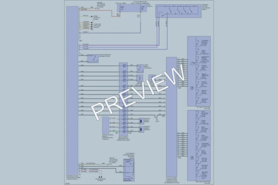 2008 Volkswagen Touareg Body Control Modules wiring diagram preview