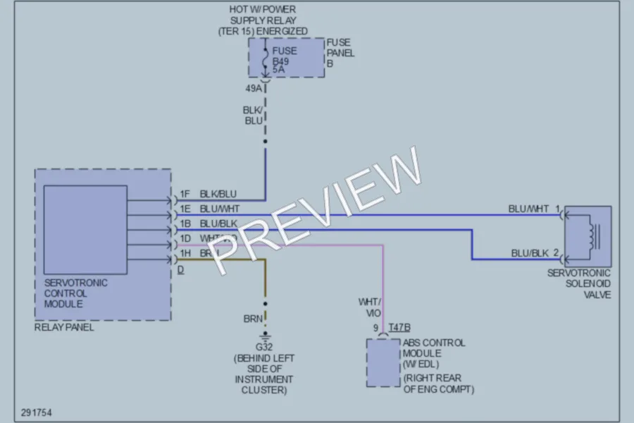 2008 Volkswagen Touareg Electronic Power Steering wiring diagram preview