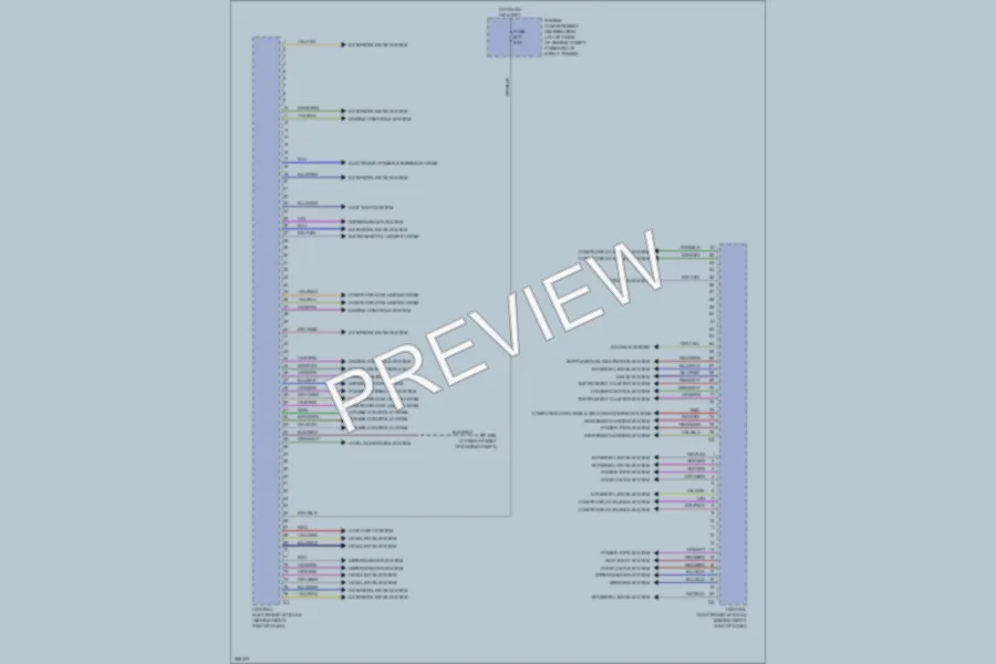 2008 Volvo S80 Body Control Modules wiring diagram preview
