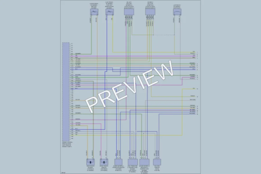 2008 Volvo S80 Engine Performance wiring diagram preview