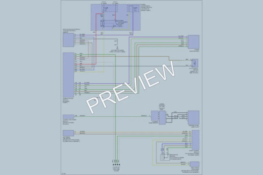 2008 Volvo V70 Cruise Control wiring diagram preview