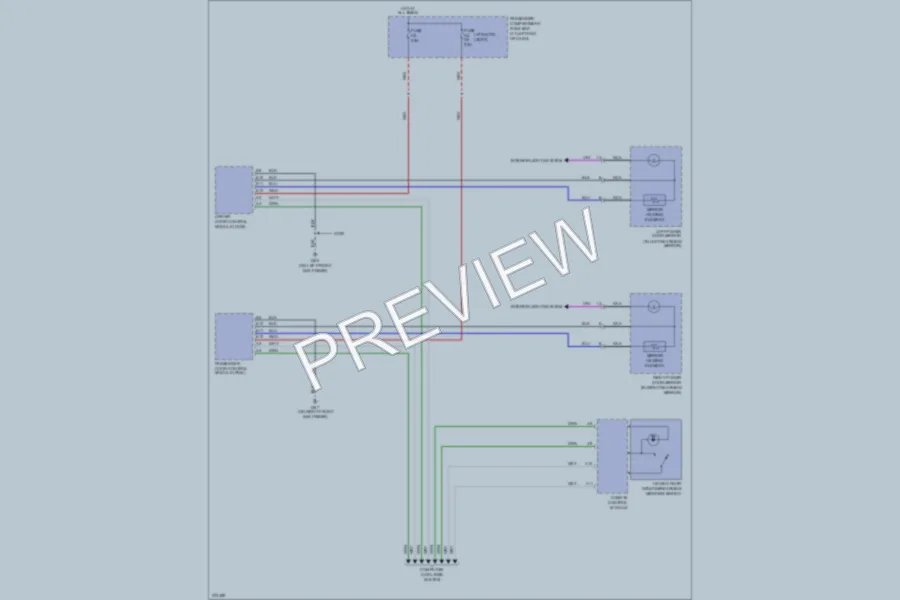 2008 Volvo V70 Defoggers wiring diagram preview