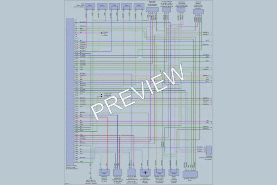 2008 Volvo V70 Engine Performance wiring diagram preview