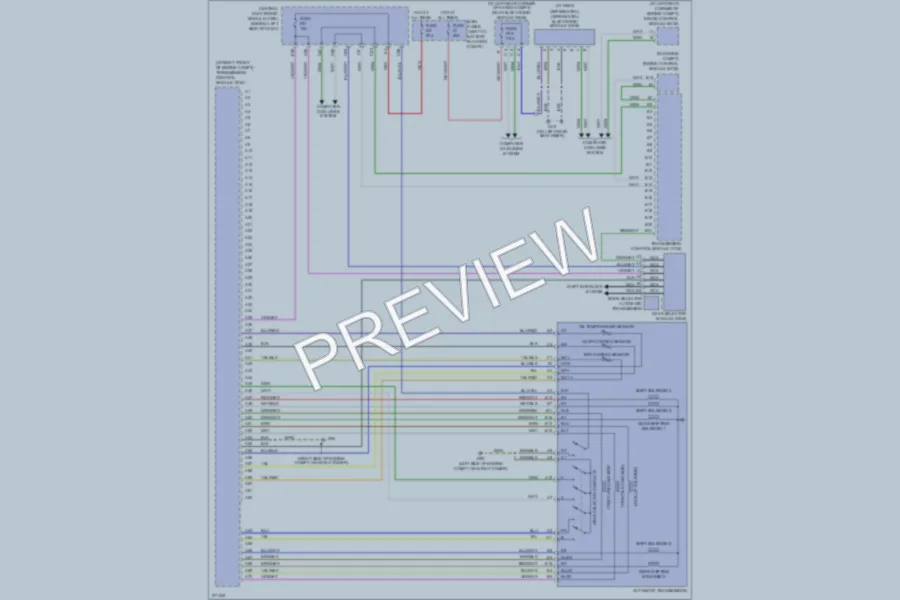 2008 Volvo V70 Transmission wiring diagram preview