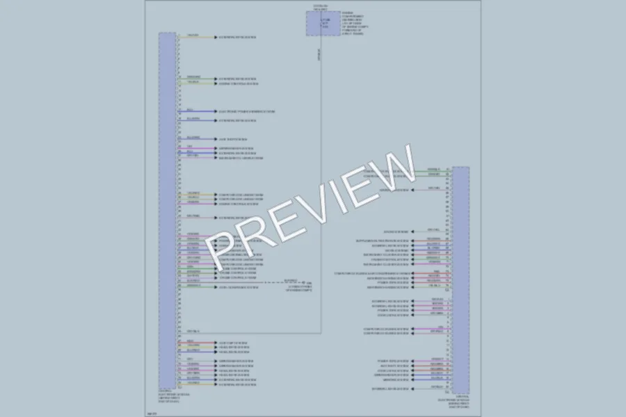 2008 Volvo XC70 Body Control Modules wiring diagram preview