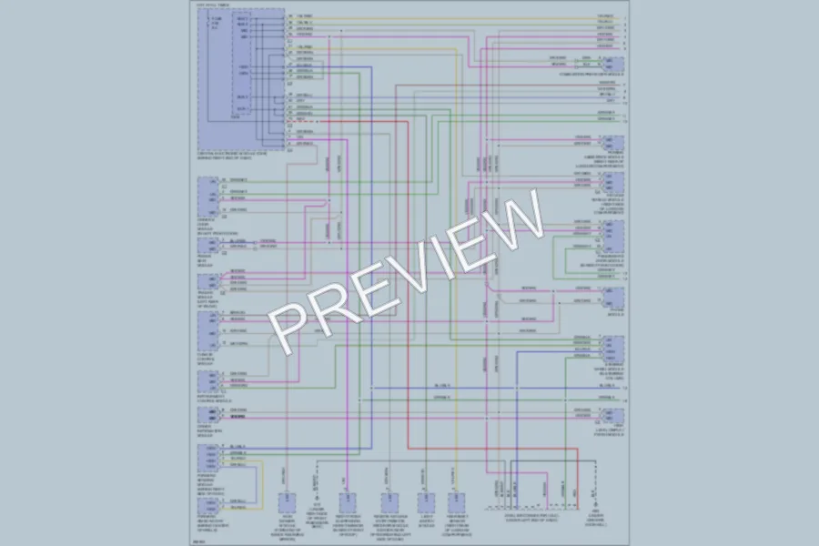 2008 Volvo XC70 Computer Data Lines wiring diagram preview